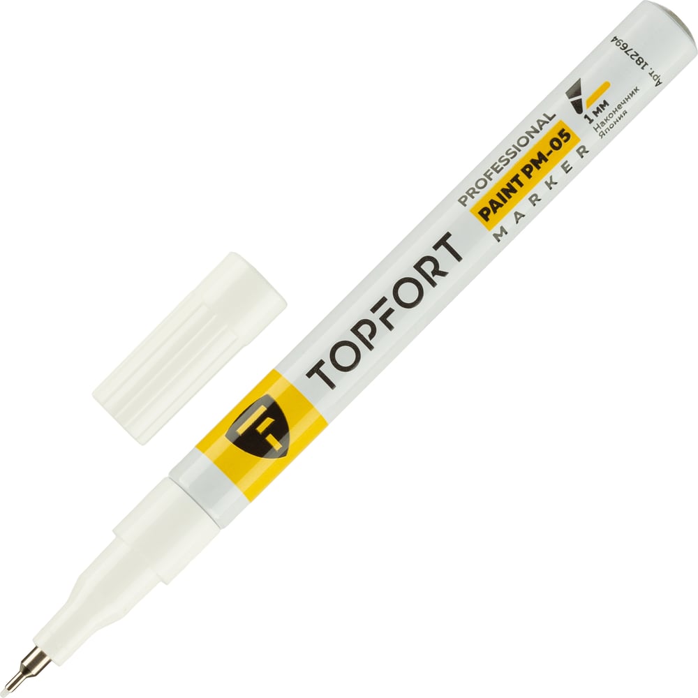 Маркер лаковый Topfort paint 1 мм, белый 1827694 - выгодная цена ...