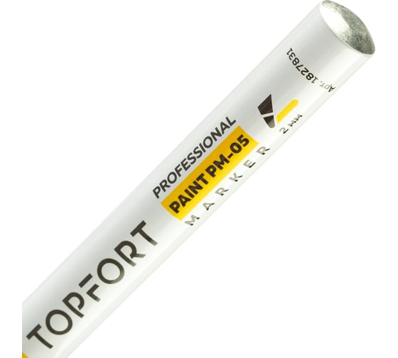 Маркер лаковый Topfort paint 2 мм черный 1827831