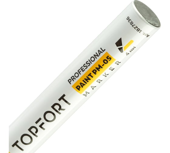 Маркер лаковый Topfort paint 4 мм, белый 1827836