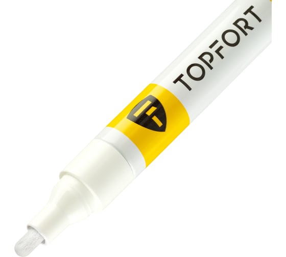 Маркер лаковый Topfort paint 4 мм, белый 1827836