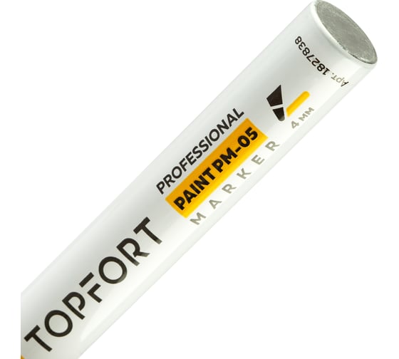Маркер лаковый Topfort paint 4 мм красный 1827838