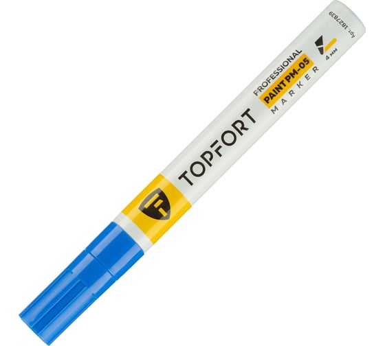 Маркер лаковый Topfort paint 4 мм синий 1827839