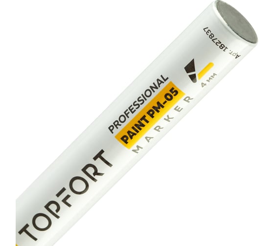 Маркер лаковый Topfort paint 4 мм, черный 1827837