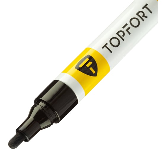 Маркер лаковый Topfort paint 4 мм, черный 1827837