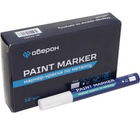Маркер-краска белый Оберон SA101 упак. 12шт SA1011.12