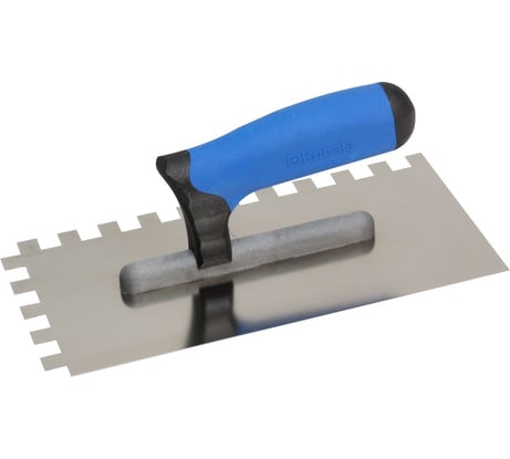 Гладилка KUBALA нержавеющая сталь, 130x270 мм, зуб 12x12 мм G-11 0245