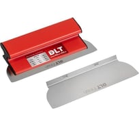 Шпатель малярный DLT Finish версия PRO Н-образный, 30 см, лезвия 0,3 и 0,5 мм 1659