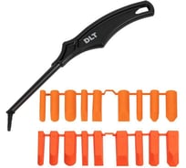 Набор шпателей для силикона DLT Silicone комплект 18 насадок 1744