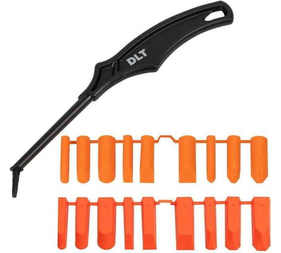 Набор шпателей для силикона DLT Silicone комплект 18 насадок 1744