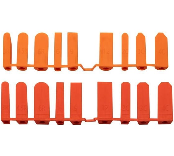 Набор шпателей для силикона DLT Silicone комплект 18 насадок 1744