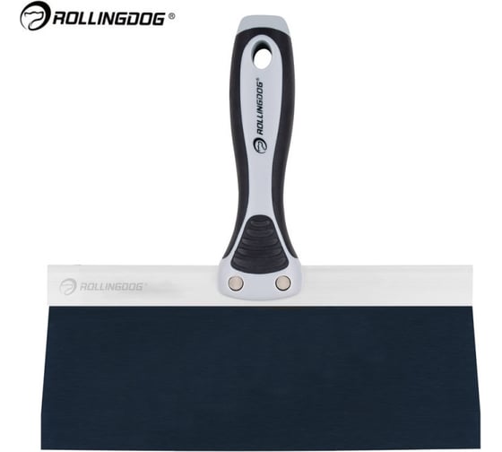 Шпатель строительный Rollingdog Standard 200 мм, вороненая сталь 50509