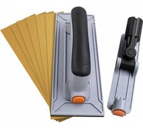 Набор для ручной шлифовки ROLLINGDOG SURFEX серия Elite №2 (9 предметов), соединение защелка/конус 90156