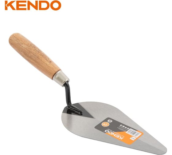 Мастерок с деревянной рукояткой KENDO 175 мм 45272