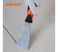 Шпатель-скребок из нержавеющей стали KENDO 125 мм 45108