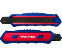 Нож универсальный для тяжелых работ WORKPRO 18 мм, SK5 WP212015