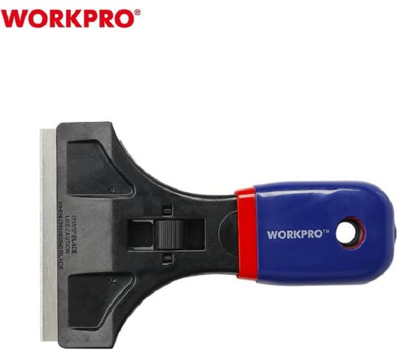 Скребок для стекла и плитки WORKPRO 89 мм WP219007 1
