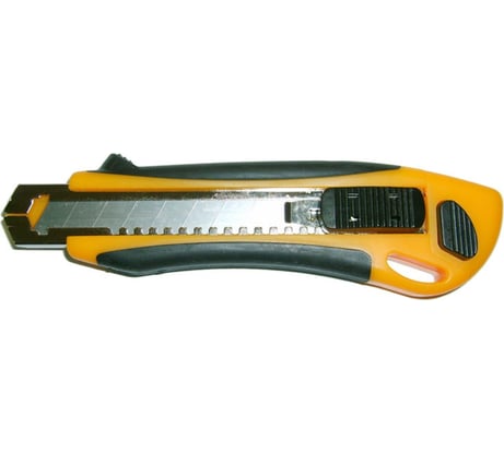 Нож SKRAB 18 мм, сегмент +3 лезвия, комби корпус 26822