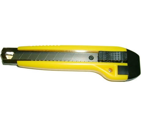 Нож SKRAB 18 мм, сегмент, направляющая, пластиковый корпус 26714