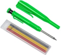 Набор: строительный карандаш + 6 сменных стержней DLT зеленый 2429