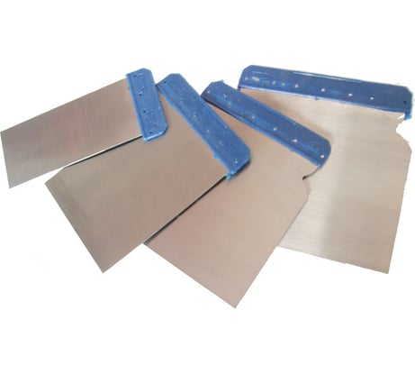 Набор шпателей SKRAB 4шт. 50-80-100-120мм металлические 27231