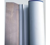 Шпатель-правило НАШ ИНСТРУМЕНТ 1200 мм из нержавеющей стали с алюминиевой ручкой Р 020613-120