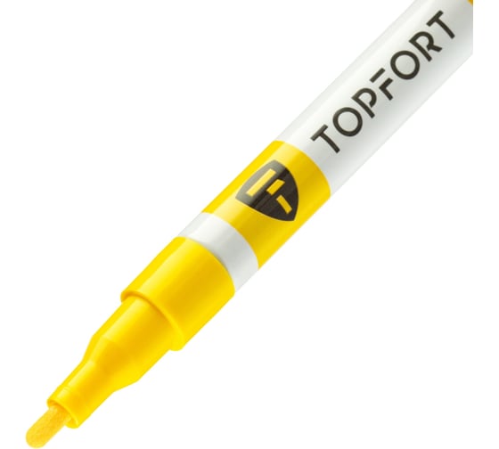 Маркер лаковый Topfort Paint 2 мм, желтый 1827835