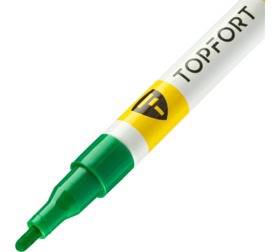 Маркер лаковый Topfort Paint 2 мм, зеленый 1827834