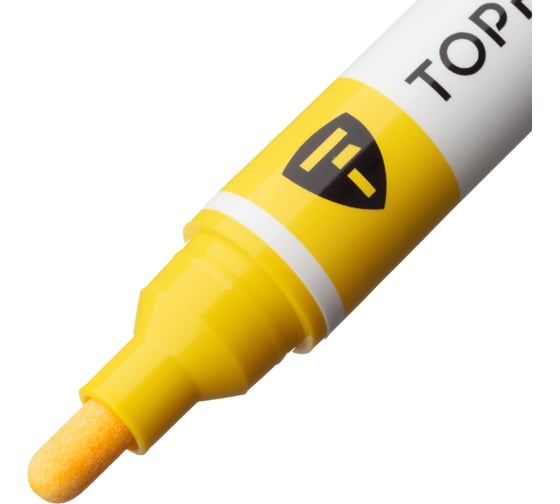 Маркер лаковый Topfort Paint 6 мм, желтый 1827847
