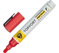 Маркер лаковый Topfort Paint 6 мм, красный 1827844
