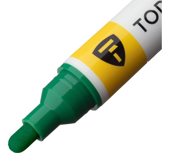 Маркер лаковый Topfort Paint 6 мм, зеленый 1827846