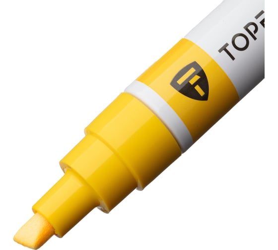 Маркер лаковый Topfort Paint 8 мм, желтый 1827853