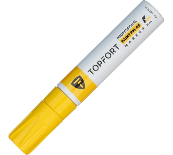 Маркер лаковый Topfort Paint 8 мм, желтый 1827853