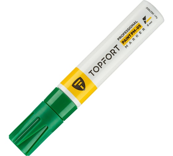 Маркер лаковый Topfort Paint 8 мм, зеленый 1827852
