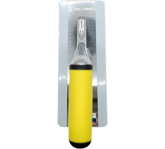 Кельма DeltaRoll из нержавеющей стали, 20x8 c закругленными краями IT642080