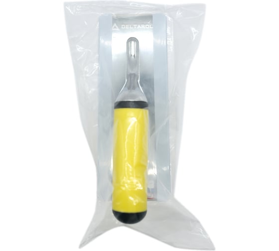 Кельма DeltaRoll из нержавеющей стали, 20x8 c закругленными краями IT642080