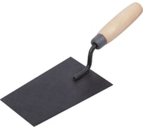 Кельма отделочника БелоРусич 165x105мм, деревянная ручка КО-Д