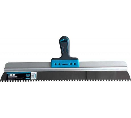 Шпатель зубчатый BIHUI 600мм, зуб 6мм PTKNQ6