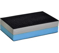 Брусок шлифовальный Solid двусторонний с липучкой, 120x70 мм 23-120 A