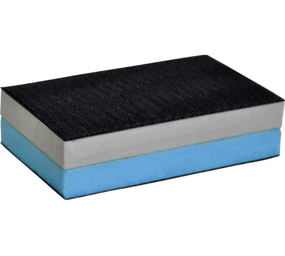 Брусок шлифовальный Solid двусторонний с липучкой, 120x70 мм 23-120 A 1