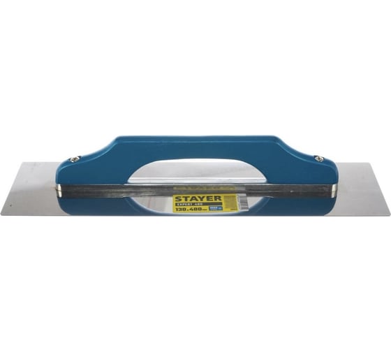 Гладилка Stayer Expert 600 130х600 мм "Швейцарская" нержавеющая с деревянной ручкой 08034