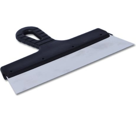 Фасадный шпатель EUROTEX 250 мм нержавеющая сталь пластмассовая ручка 020605-250