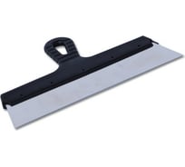 Фасадный шпатель EUROTEX 300 мм нержавеющая сталь пластмассовая ручка 020605-300