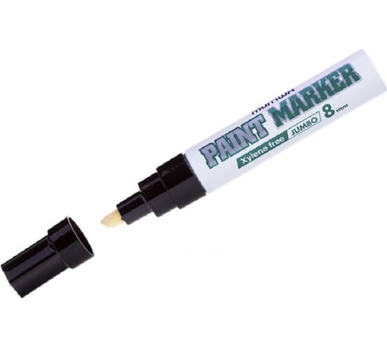 Маркер Munhwa JPM-01 краска, черный 8 мм