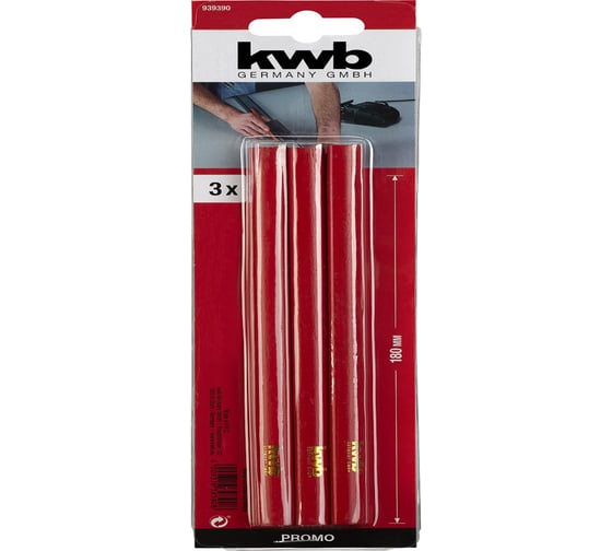 Строительный карандаш kwb 3шт 939390