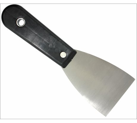 Шпательная лопатка ON пластиковая рукоятка, углеродистая сталь 80 мм 02-12-280