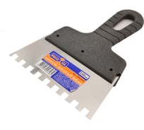 Зубчатый шпатель РОССНА 8х8 мм 150 мм Р860507