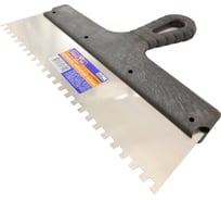 Зубчатый шпатель РОССНА 6х6 мм 300 мм Р860501