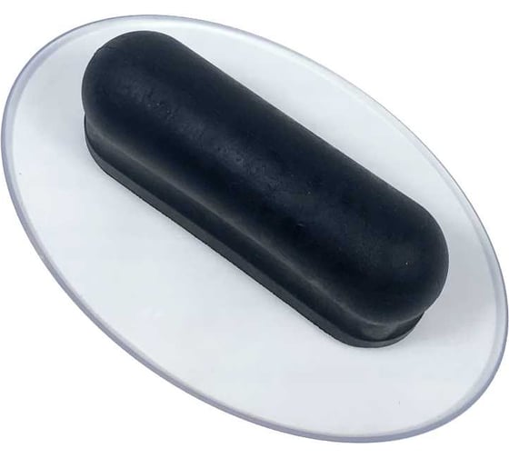 Мини кельма пластиковая STMDECOR ОВАЛ, прозрачная RSL33-4