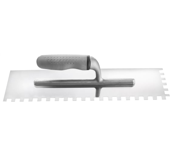 Гладилка HARDY 28x10см зуб 10x10мм серия 31 нерж.сталь ручка 2K 0800-312810 1
