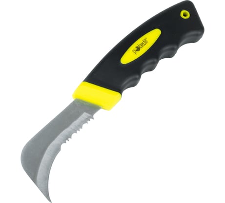 Нож для напольных покрытий Pobedit нержавеющая сталь, прорезиненная ручка 9006011